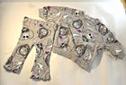Load image into Gallery viewer, Baby Girl Jack Skellington Nightmare Before Christmas Outfit Gray Purple