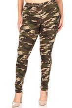Load image into Gallery viewer, Camo Skinny Jeans